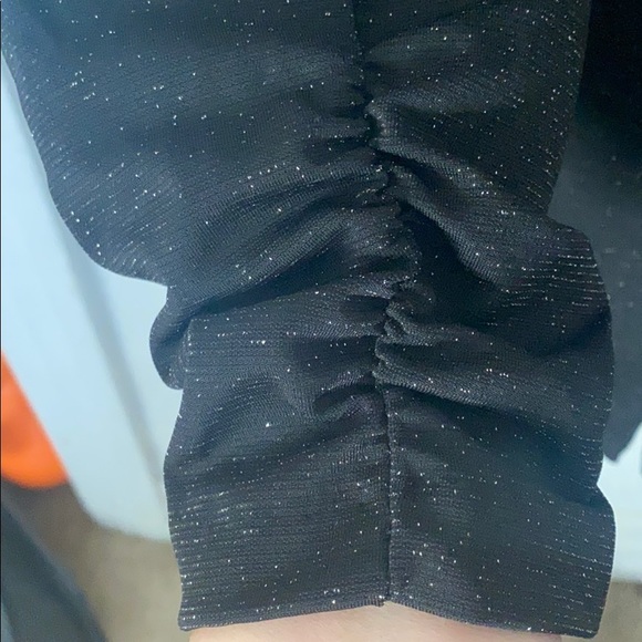Lemon Tart sparkly black jacket. Size M - Picture 2 of 5